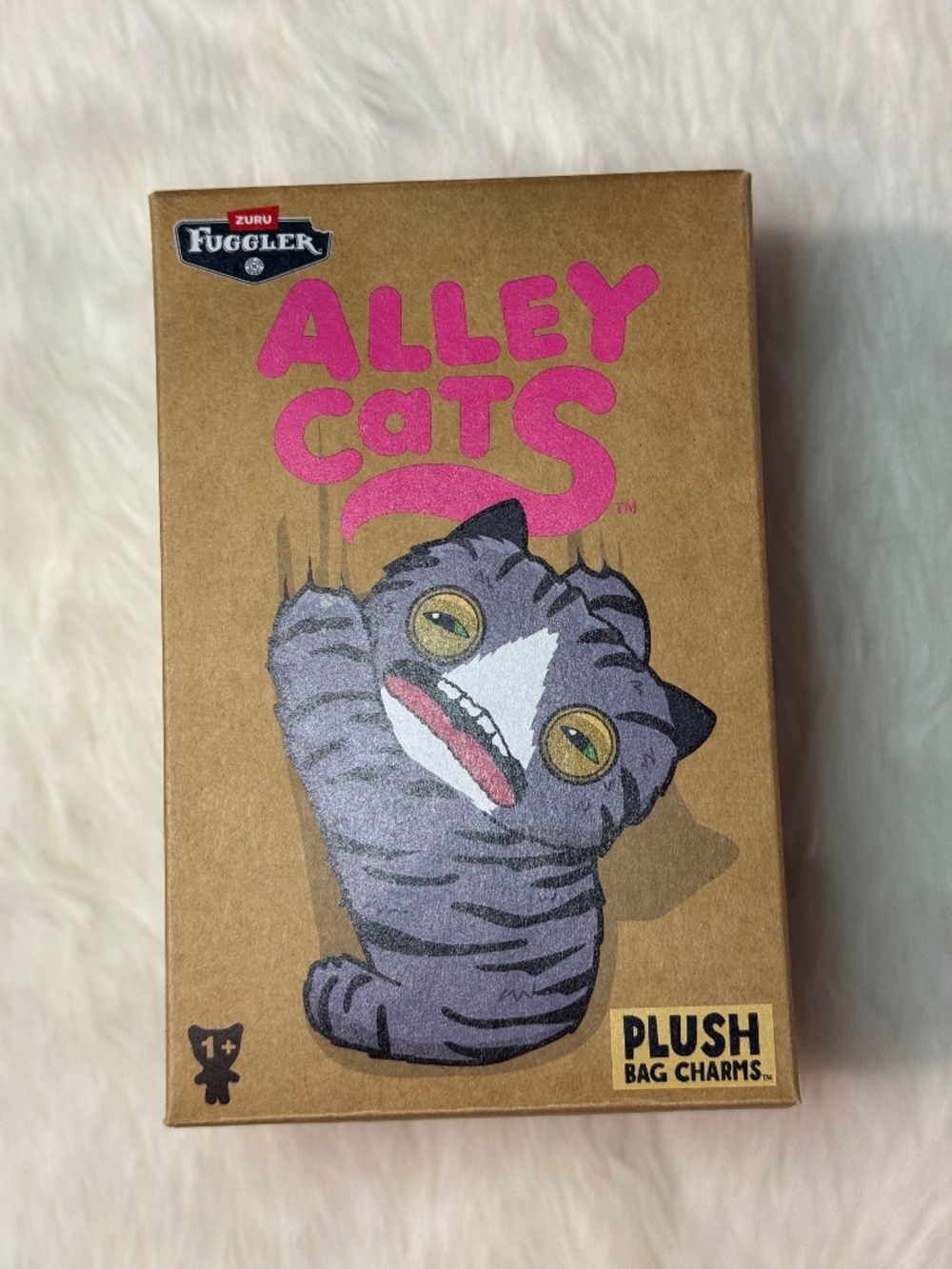 Confirmed Fuggler Alley Cats Plush Bag Charm (Cheezee)